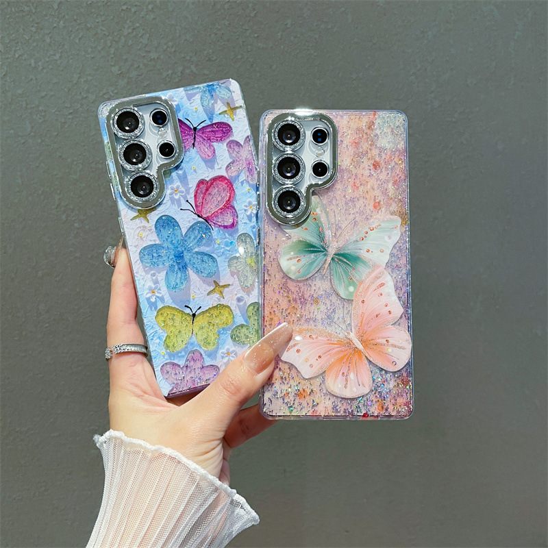 Glitter Shockproof Case - Funda de Teléfono de Lujo con