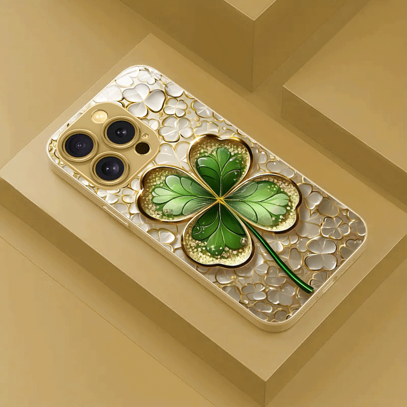 Phone Cases Green - Funda de teléfono de vidrio con