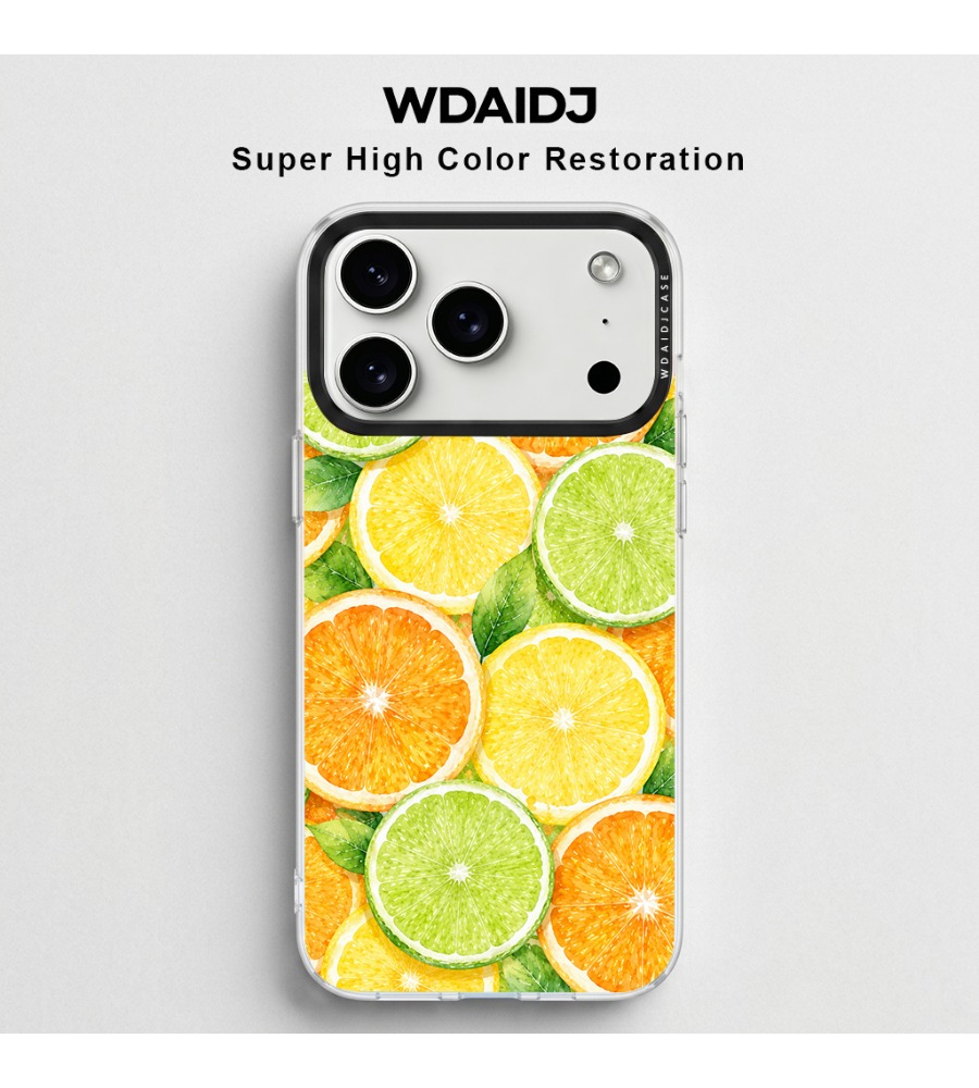 Phone Cases Yellow - Funda Transparente para Teléfono con Diseño