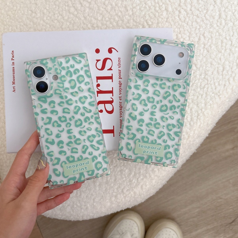 Phone Cases Green - Funda para Teléfono Mambo Green Leopard