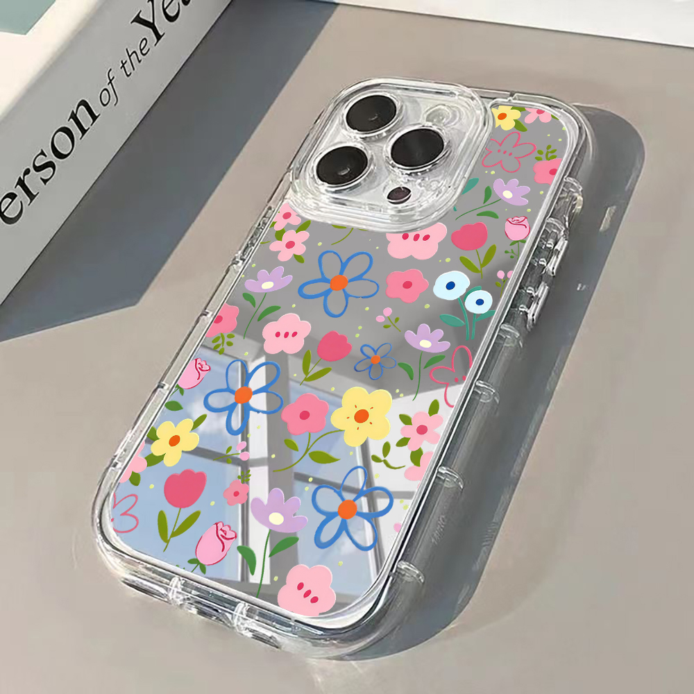 Phone Cases Xr - Funda de Teléfono con Espejo Plateado