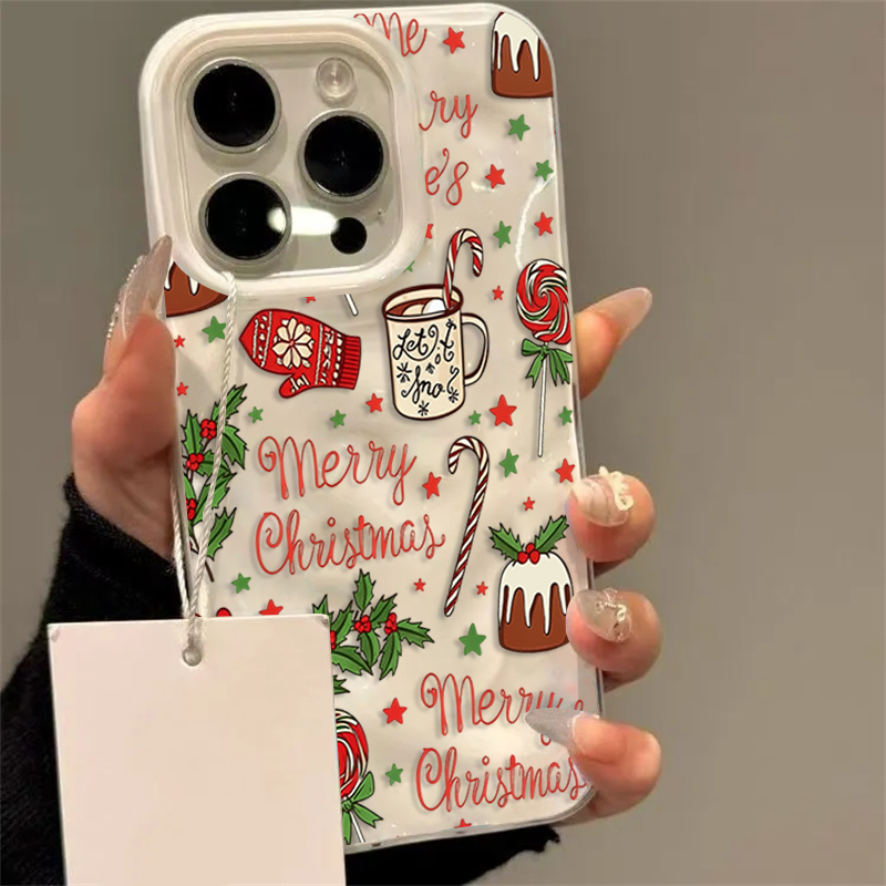 Phone Cases Cute Iphone 14 - Funda de teléfono con diseño festivo