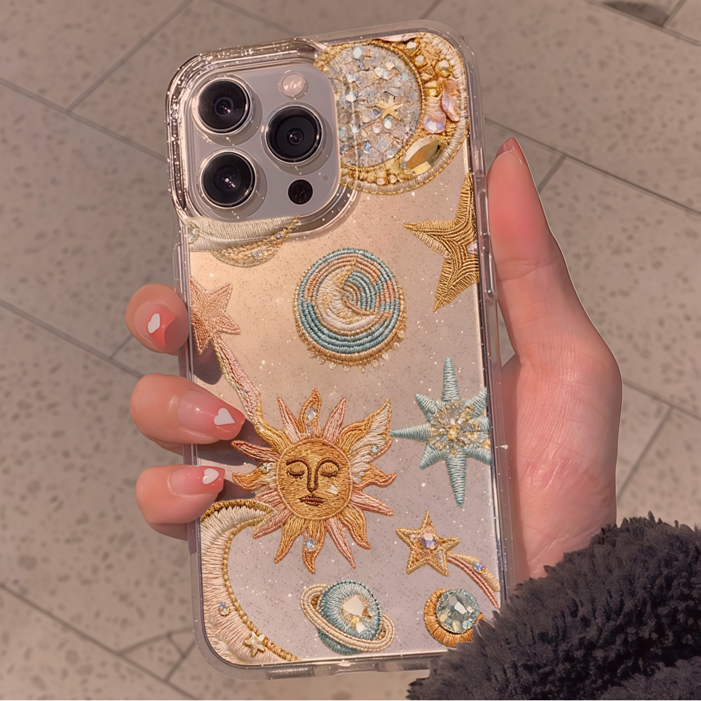 Funda de Teléfono con Diseño d - Glitter Shockproof Case reseña y precio