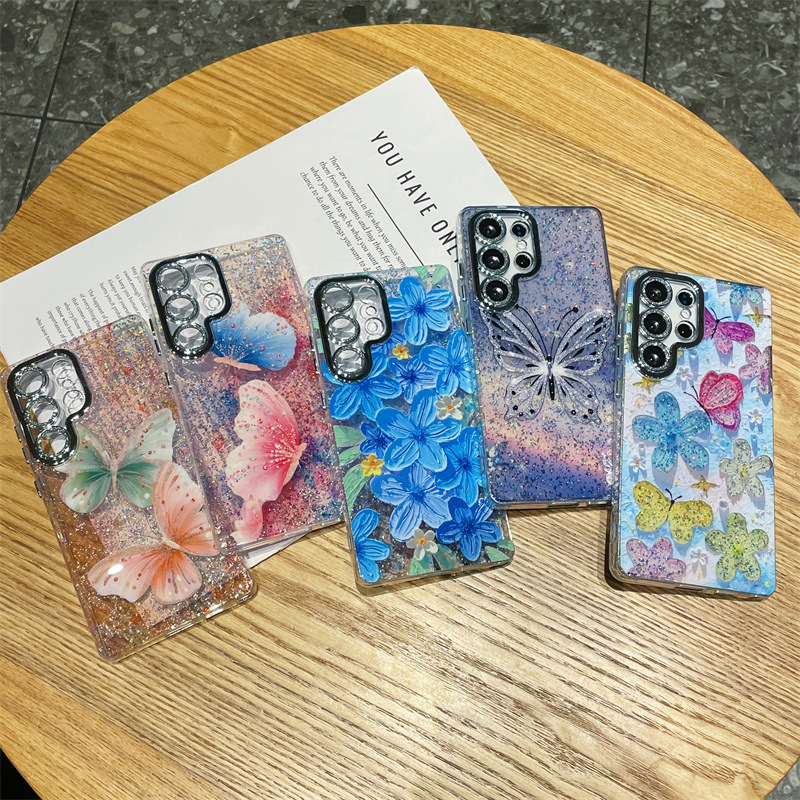 Funda de Teléfono de Lujo con  - Glitter Shockproof Case reseña y precio