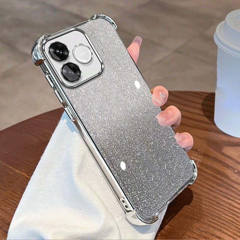 Funda protectora con revestimi - Glitter Shockproof Case reseña y precio