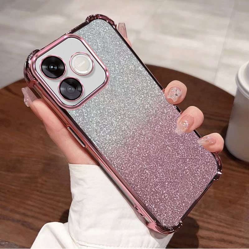 Funda protectora con revestimi - Glitter Shockproof Case reseña y precio