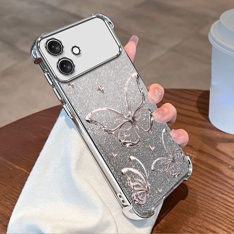 Funda con revestimiento brilla - Glitter Shockproof Case reseña y precio