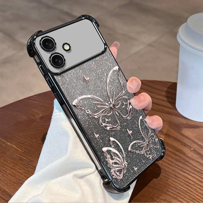 Funda con revestimiento brilla - Glitter Shockproof Case reseña y precio