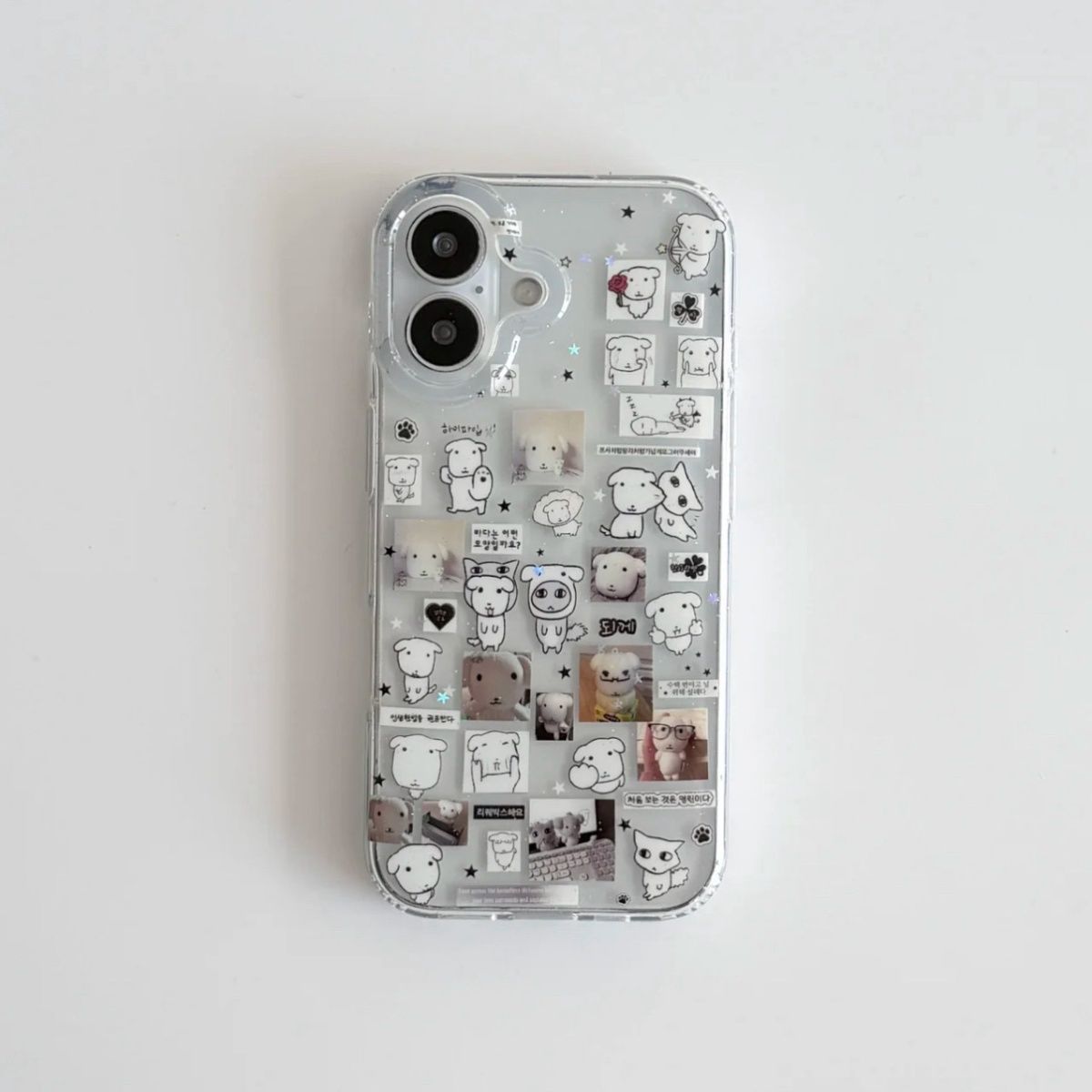 Funda de Teléfono con Ilustrac - Glitter Shockproof Case reseña y precio