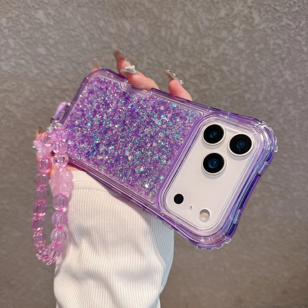 Funda Transparente de Lujo con - Glitter Shockproof Case reseña y precio
