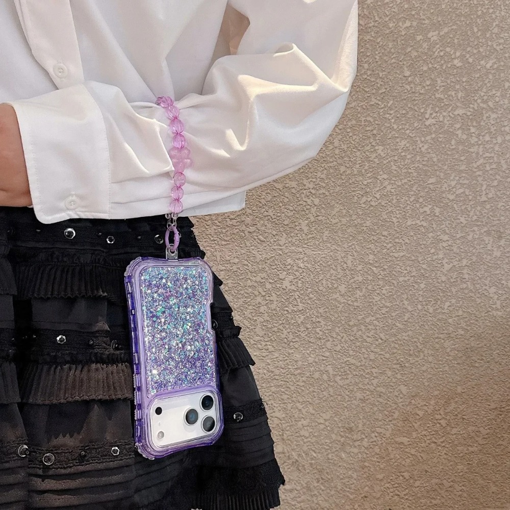 Funda Transparente de Lujo con - Glitter Shockproof Case reseña y precio