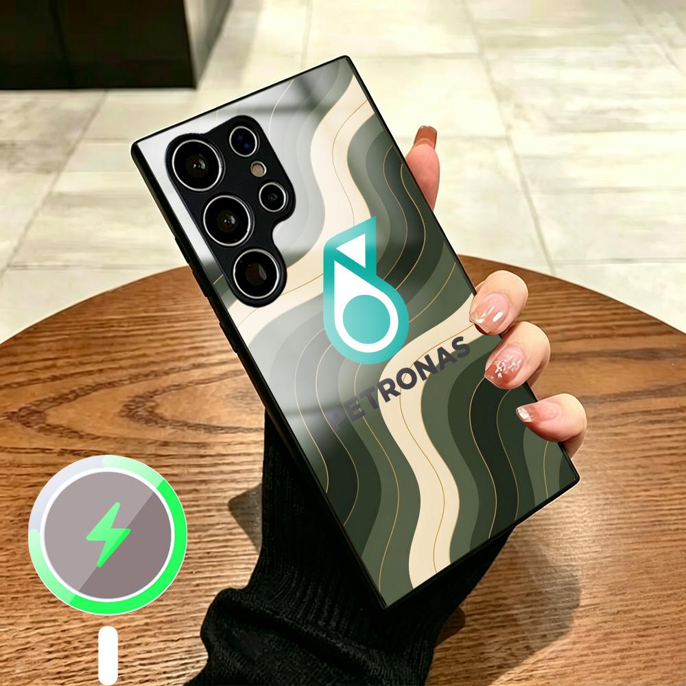 Funda magnética de cristal con - Phone Cases Malaysia reseña y precio