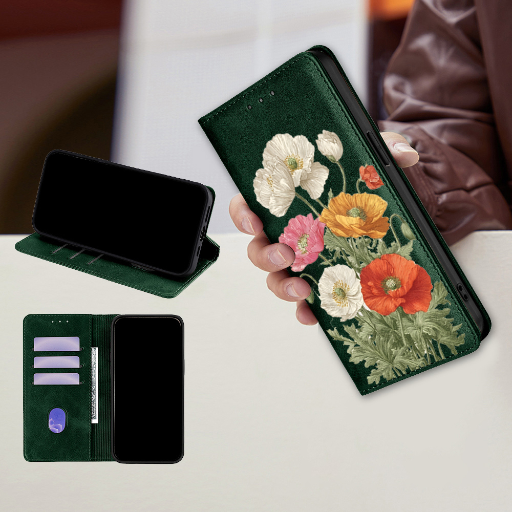 Funda tipo cartera magnética d - Flip Leather Case reseña y precio