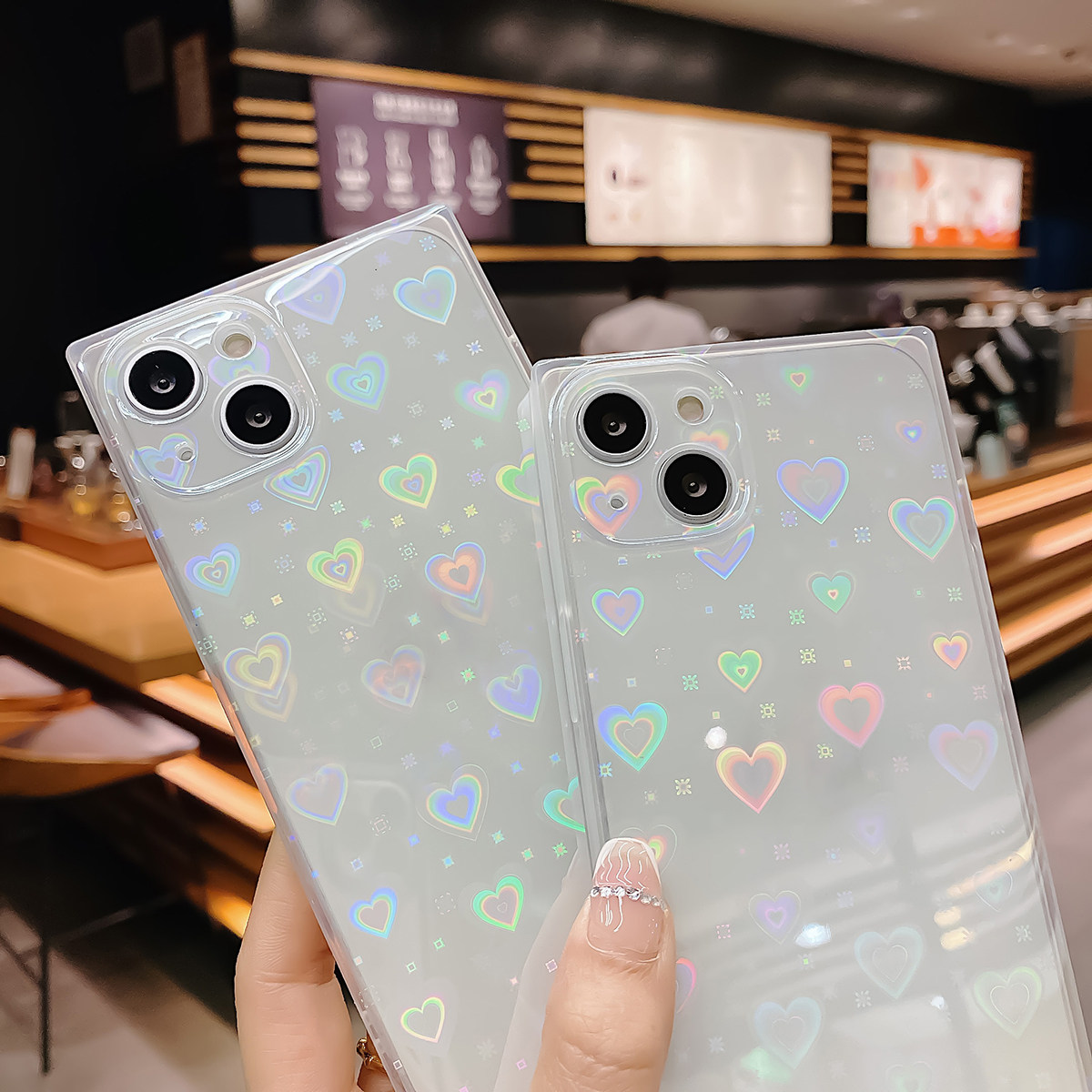 Funda para teléfono con diseño - Glitter Shockproof Case reseña y precio
