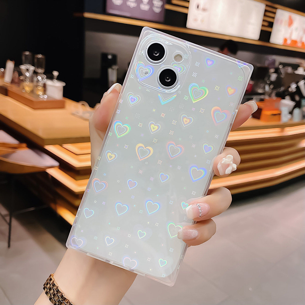 Funda para teléfono con diseño - Glitter Shockproof Case reseña y precio