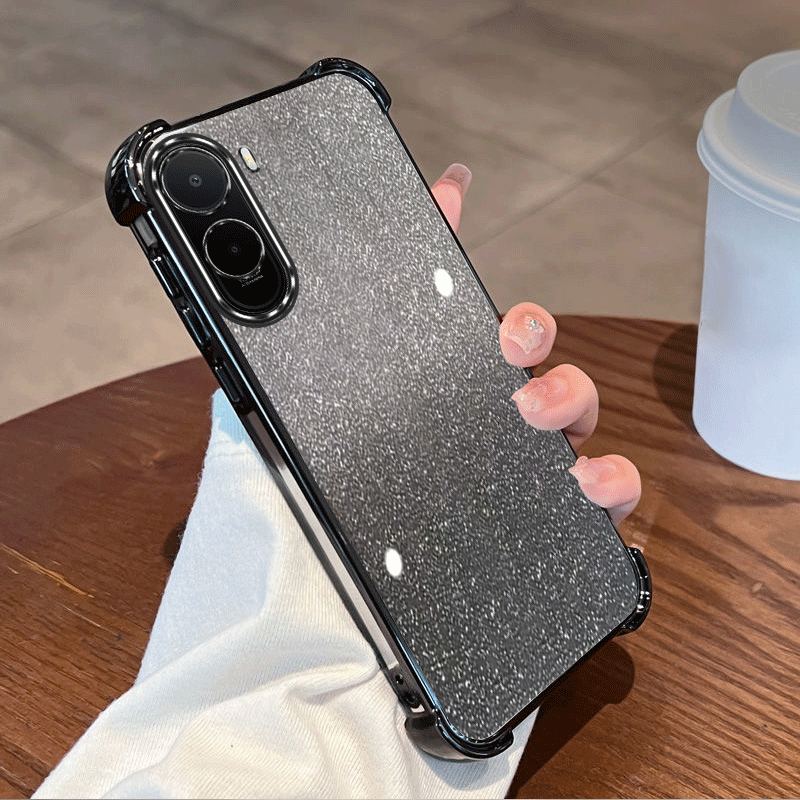 Funda protectora transparente  - Glitter Shockproof Case reseña y precio