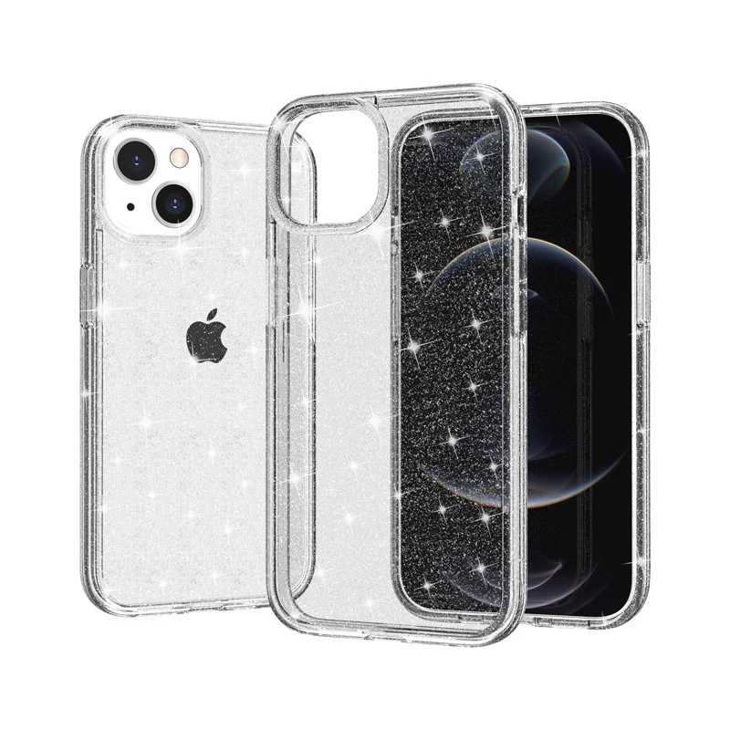 Funda con purpurina transparen - Phone Cases Xr reseña y precio