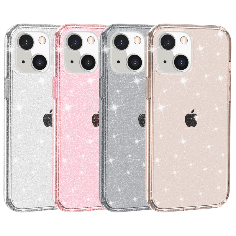 Funda con purpurina transparen - Phone Cases Xr reseña y precio